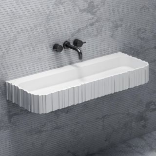 Подвесная раковина ABBER Stein AS2652-1.0 100см белый матовый